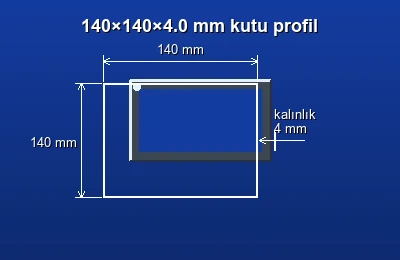 Dikdörtgen kutu profil fiyatları 2026