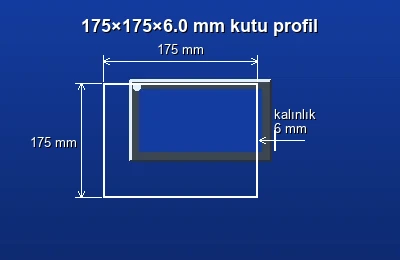 Dikdörtgen kutu profil fiyatları 2026