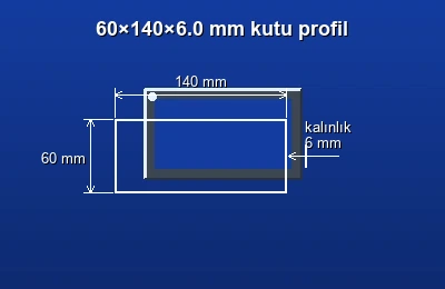 Dikdörtgen kutu profil fiyatları 2026
