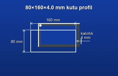 Dikdörtgen kutu profil fiyatları 2026